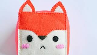 My Cube Plushie (Felt) Collection 🦊
