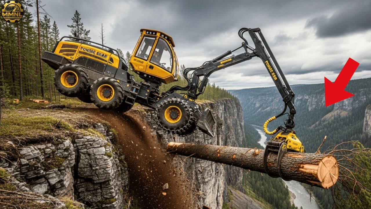 Mega Machines Nederland: Ponsse Bear en LeTourneau L-2350 laten je sprakeloos