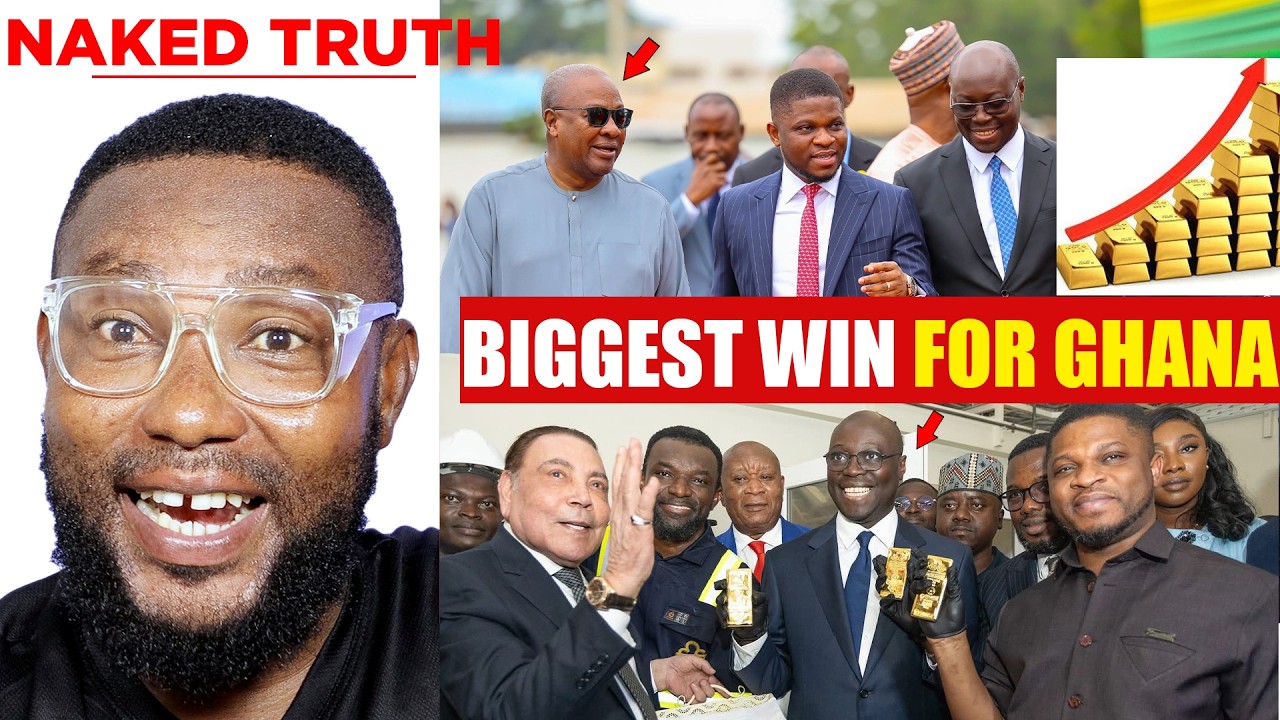 🔥Ghana now getting 12% royalties from Gold instead of 5% after Prices Hit Record High