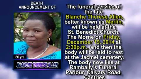 Blanche Therese Allen short 1