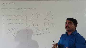 LECTURE - 07 | I PUC PHYSICS | MOTION IN A PLANE | BY PRASHANT SIR