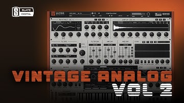 Turn your DAW into a time machine with the brand new Vintage Analog Vol. 2 sound bank!