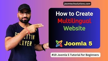 #19 How to create Multilingual Website in Joomla 5 | Joomla Tutorials for beginners