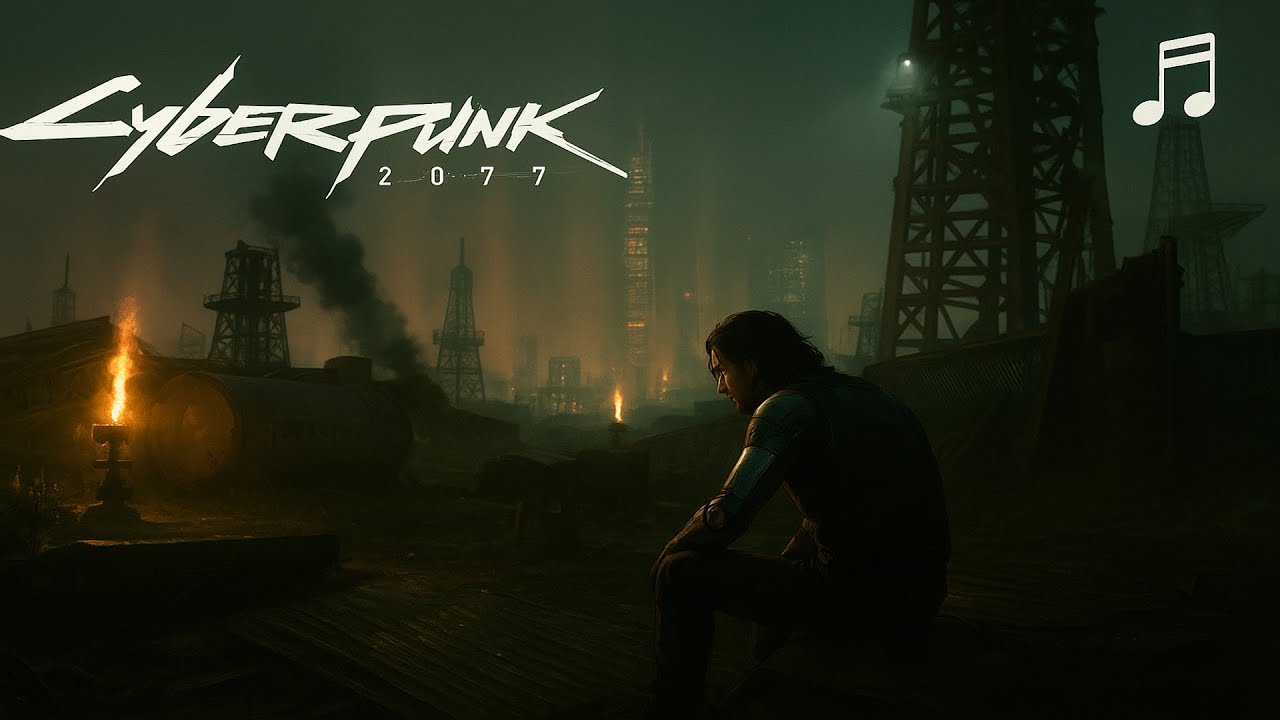 CYBERPUNK 1 Hour Ambient Music | Johnny Silverhand's Grave