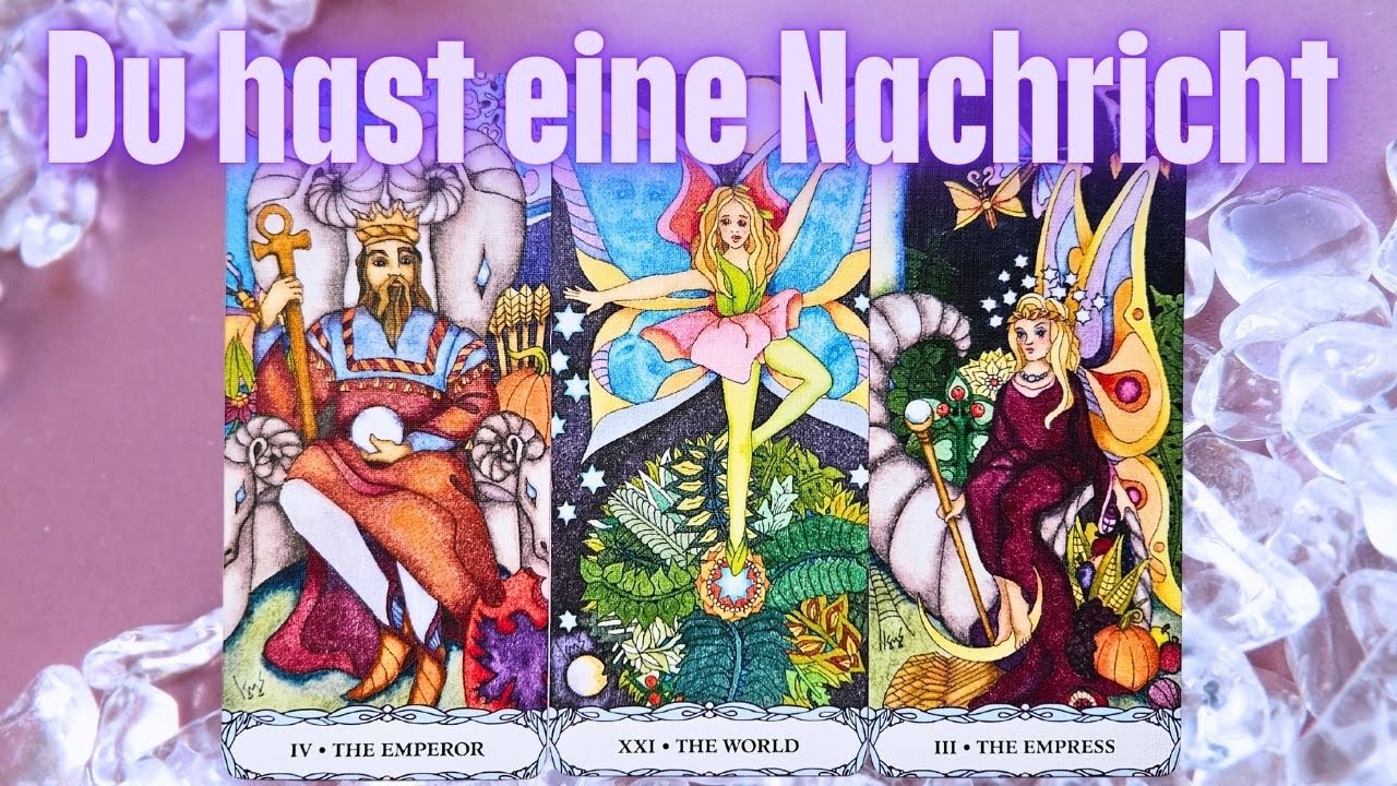 Du hast eine Nachricht | Jemand findet jetzt den direkten Weg zu Dir | Widrigkeiten zum Trotz