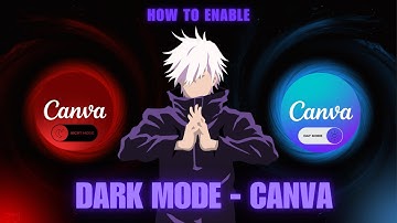 How to Enable Dark Mode in Canva Simple Guide! 🌙🖥️ 2025