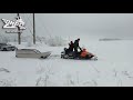 Сани волокуши Оирс для снегохода - Saniohota.ru