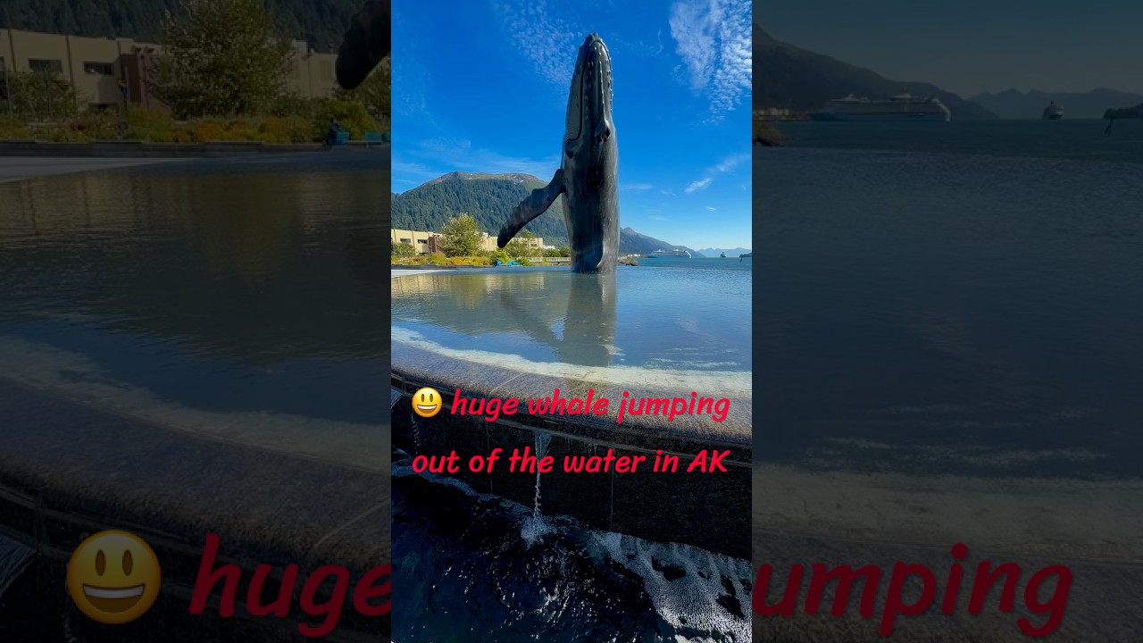 The Whale Statue Harris Harbor Way, Juneau, AK