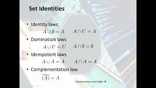 Discrete Mathematics Module 2   Set Operations, Binary Tree, Standard Gray Code and Knapsack Problem