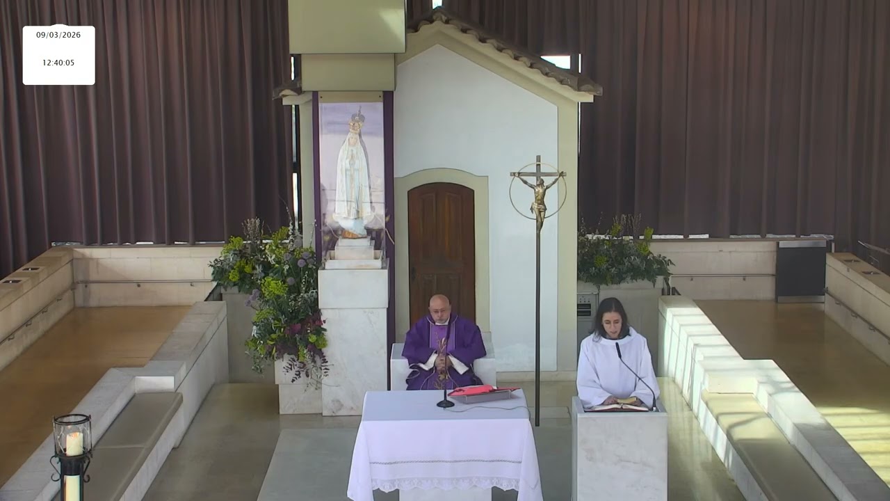 Missa a Nossa Senhora de Fátima desde a Capelinha das Aparições  09.03.2026