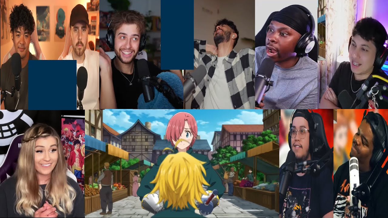 "PAINFUL" | SEVEN DEADLY SINS EPISODE 2X7-8 REACTION MASHUP!!