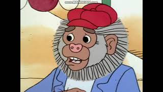 The Busy World Of Richard Scarry - Bananas Gorilla Crying