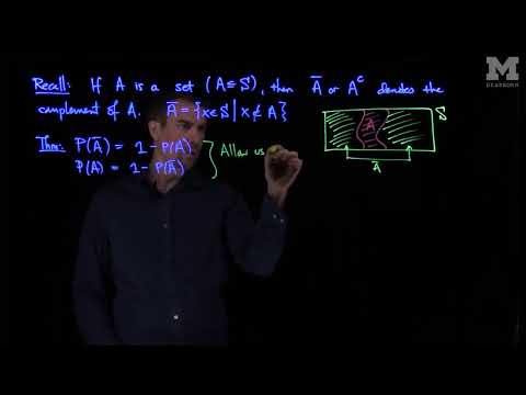 The Probability of the Complement