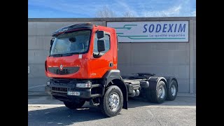 SODEXIM : Tracteur 6x4 Renault Kerax 430Dxi (VS 2951)