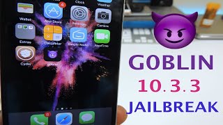 How to jailbreak ios 10.3.3 with g0blin no pc RC2