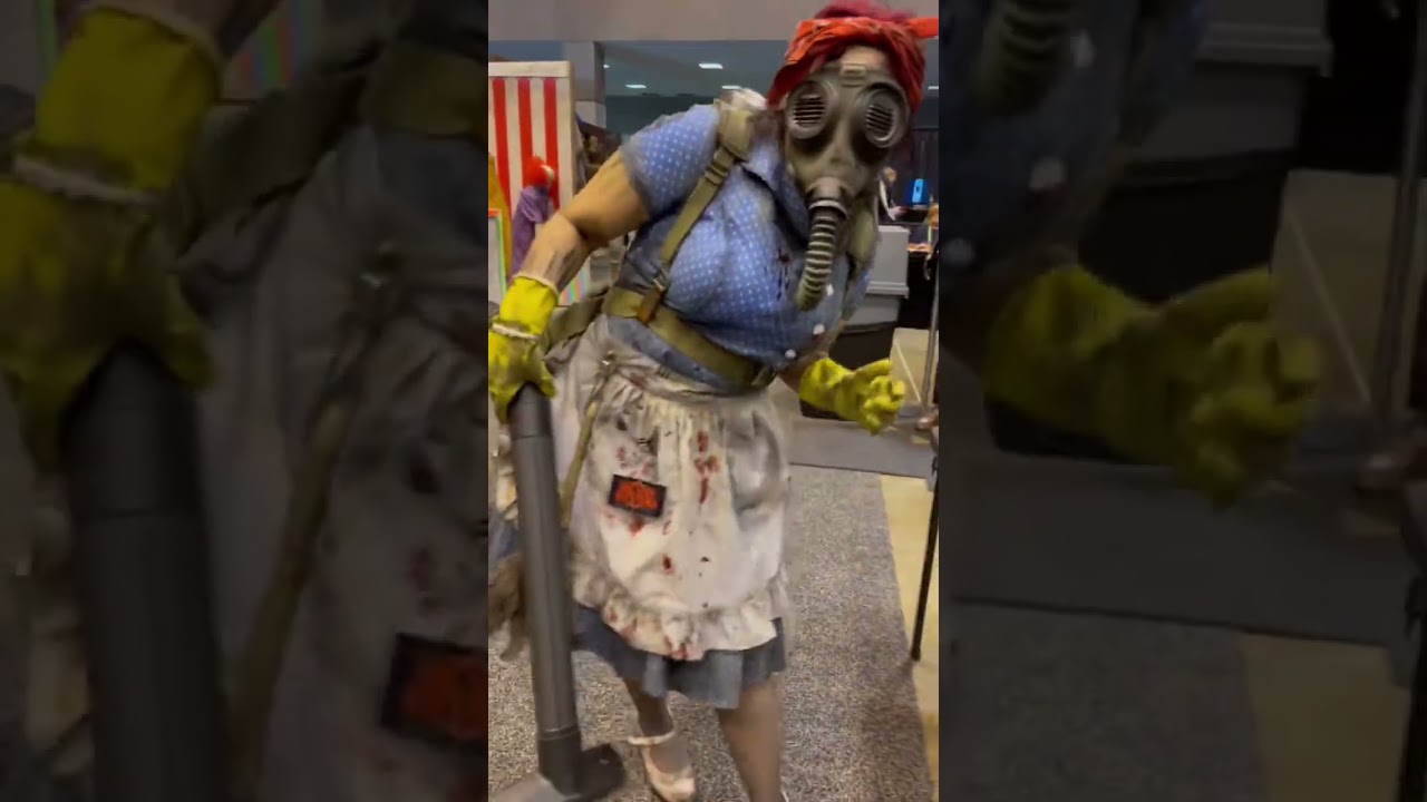 Maid of the Future !  🤖 #shorts #cosplay #apocalypse #fallout