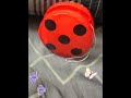 Diy ladybugs yoyo unstoppable trending diycrafts  ladybug yoyo miraculous youtubeshorts