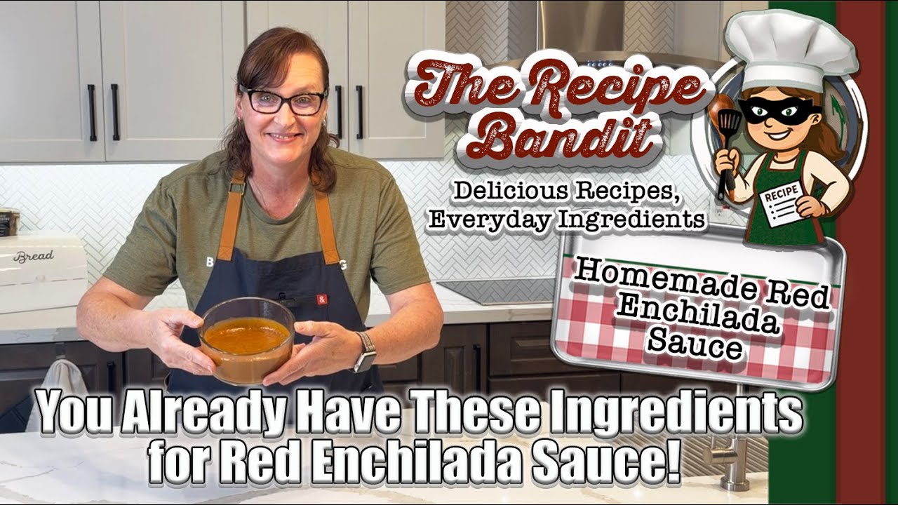 Homemade Red Enchilada Sauce (You Already Have The Ingredients!)