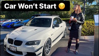 E90 M3 Starter Replacement, Idle Control Valve E92 E93 BMW Repair DIY Throttle Actuator A0C1 A0B4 Bmw Engine Starter Replacement Location Explained E90 E91 E92 E93
