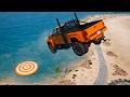 CAR vs INSANE RAMP #4 - BeamNG Drive