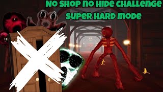 DOORS No Hide Challenge in Super Hard Mode Full Walkthrough