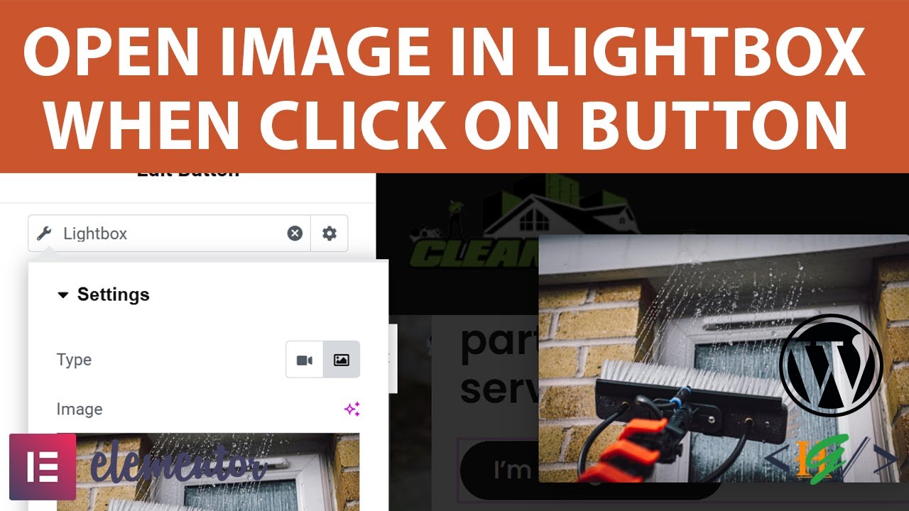 How to Open an Image in Lightbox When Clicking an Elementor Button in WordPress