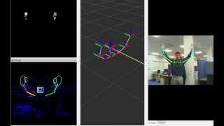 Upper body pose estimation using a single camera