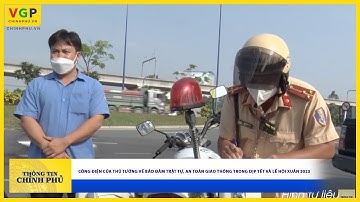 Công điện của Thủ tướng về bảo đảm trật tự, an toàn giao thông trong dịp Tết và Lễ hội xuân 2023