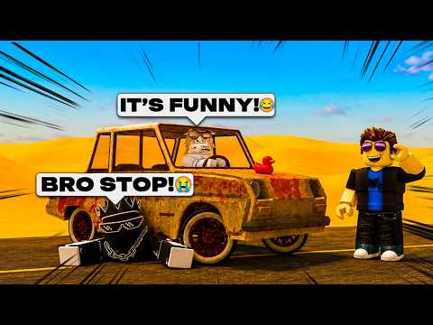 Roblox A Desert Trip Funny Moments #3 | TEAMMATE BEST DRIVER😂😎