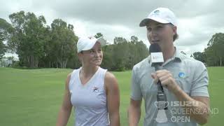 Ash Barty tees it up at the Isuzu Queensland Open pro-am | #QldOpen