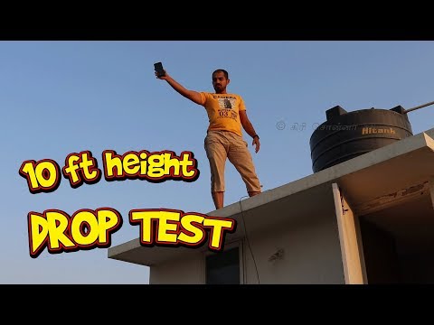 Moto Z2 Force drop test - 3 feet to 10 feet drop-tests,  commentary in Tamil