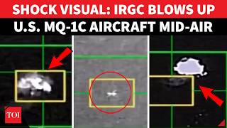 ON CAM: American MQ-1C ‘BLOWN APART’ Mid-Air By Iran Military; ‘LIVE REVENGE’ Captured On Video