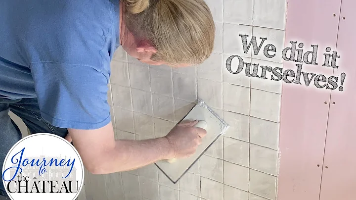 Installing AMAZING custom artisanal TILES for our KITCHEN MAKEOVER - Journey to the Château, Ep. 85