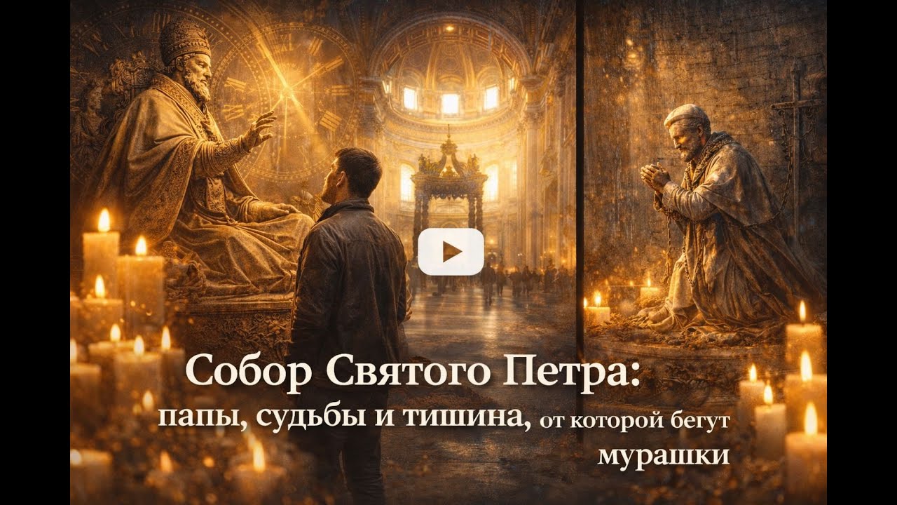 Собор Святого Петра: папы, судьбы и тишина, от которой бегут мурашки