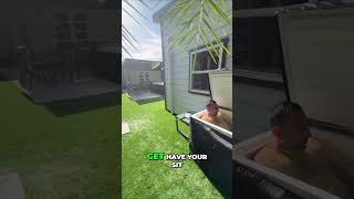 First Cold Plunge: Day One Challenge #shorts