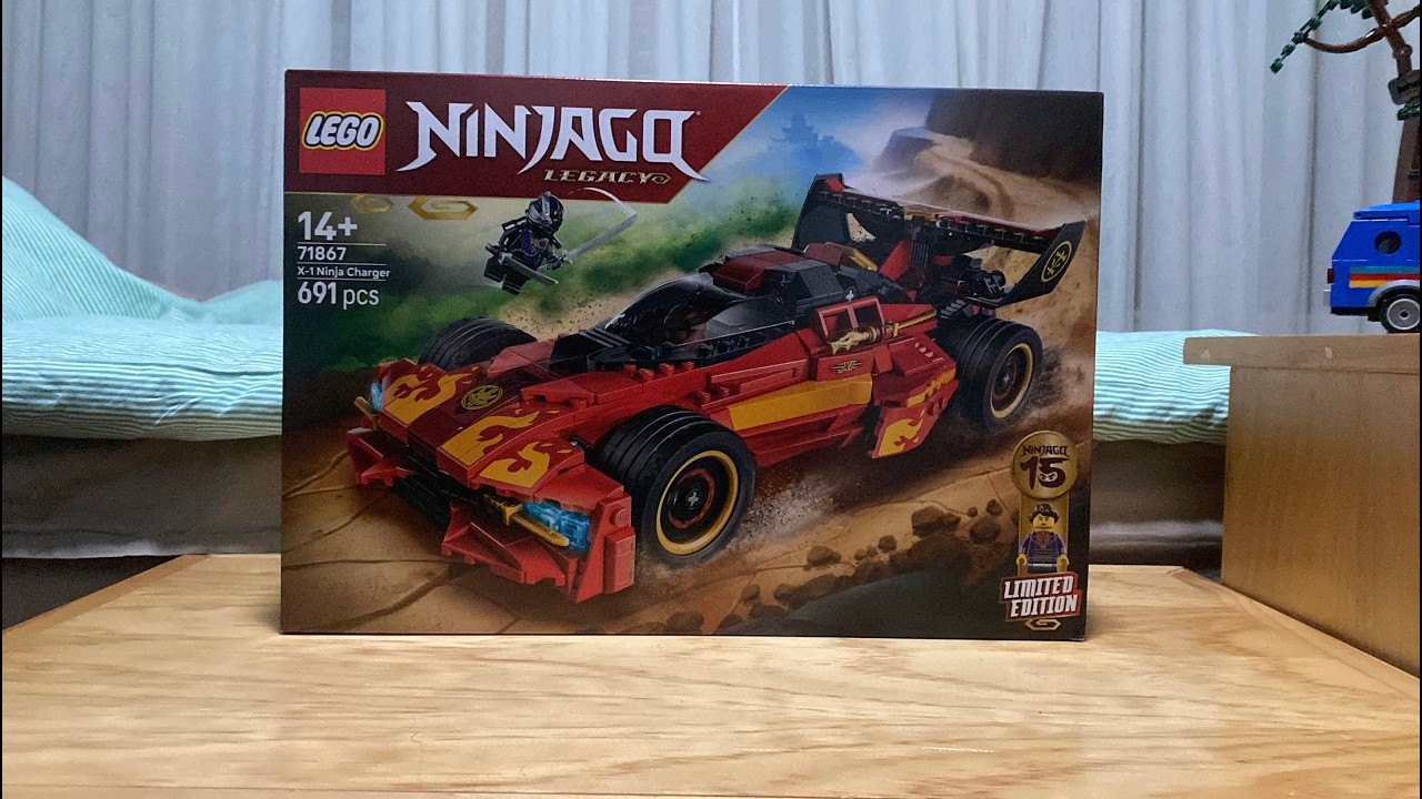 LEGO NINJAGO 71867 X-1 Ninja Charger 15th Anniversary EARLY REVIEW