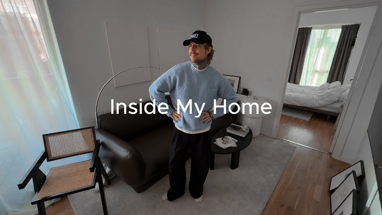 Экскурсия по моей квартире в Копенгагене | Чистый и минималистичный скандинавский дизайн