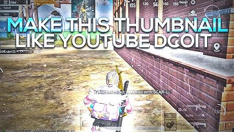 💥MAKE THIS THUMBNAIL|| LIKE YouTubeDACOIT HOW TO MAKE THUMBNAIL LIKE YOUTUBE DCOIT