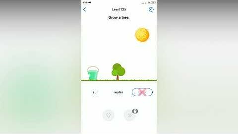 Easy Game - Grow a tree - Level 125 solution