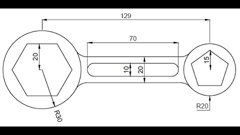 AUTO CAD 3D MODILING SPANNER.