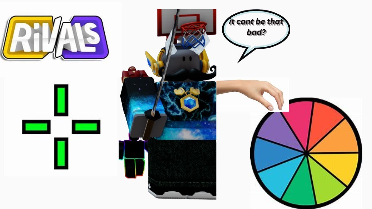 Wheel Rivals Gun PLAYING RIVALS BUT THE WHEEL DESIDES WHAT GUN I USE - YouTube
