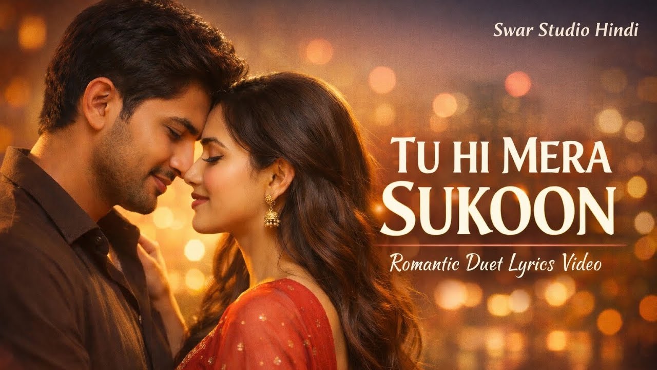 Tu Hi Mera Sukoon (Lyrics) | Heart Touching Romantic Song | New Release 2026