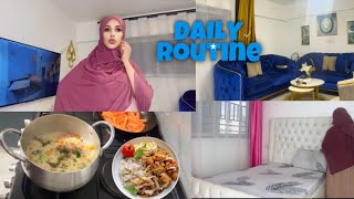 SOMALI MOM 🌸 |Day in My Life Daily Routine Vlog Jadwalkega Cadiga Cleaning  home 🇸🇴😜😱😍💕