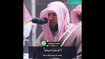 حالات واتس اب قرآن بصوت الشيخ ماهر المعيقلي _ ان الذين سبقت لهم منا الحسنى  _ سورة الأنبياء