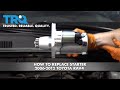 How To Replace Starter 2006-12 Toyota RAV4