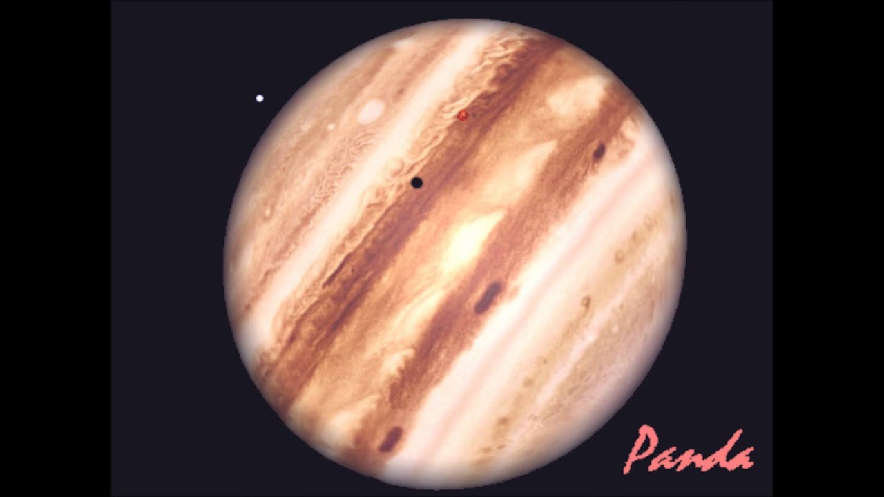 Jupiter Io Eclipse - YouTube