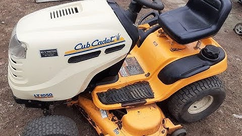 cub cadet lt1050