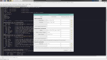 ARM Assembly on Geany