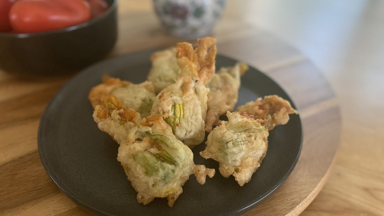 ITALIAN STUFFED SQUASH BLOSSOMS