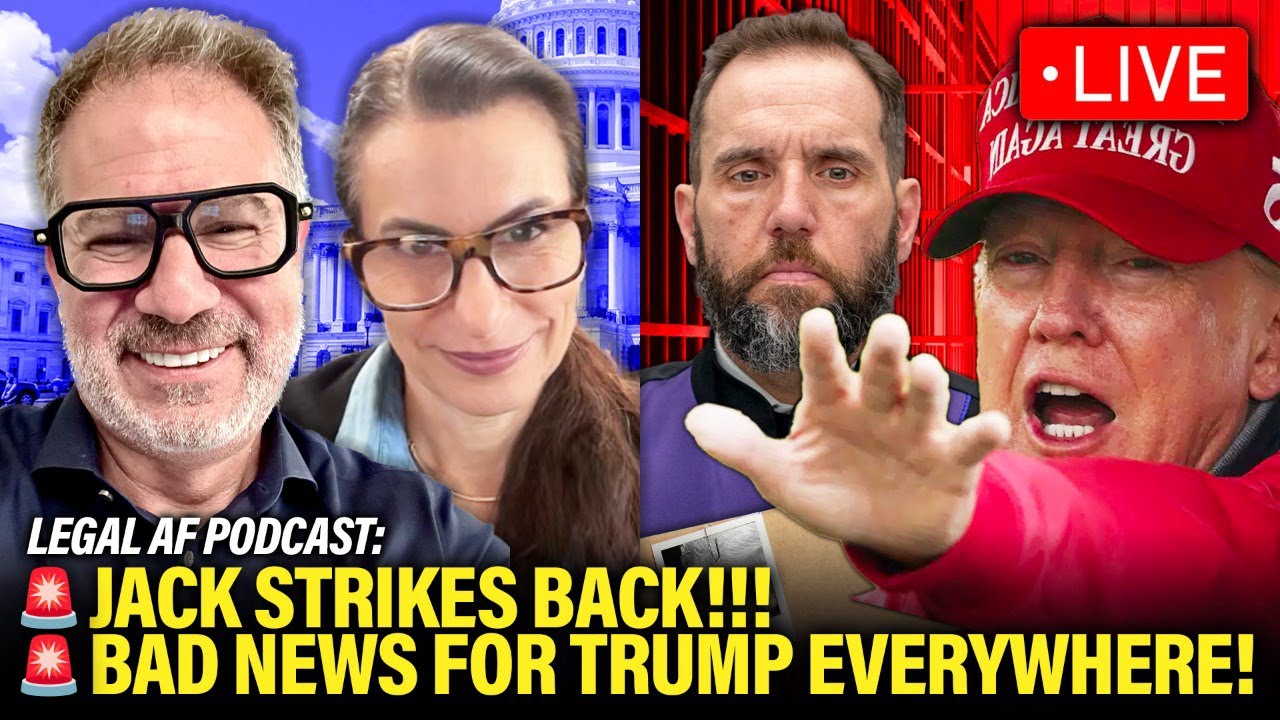 LIVE: Jack Smith CALLS OUT Trump's Threats as Prosecutors CLOSE IN | Legal AF